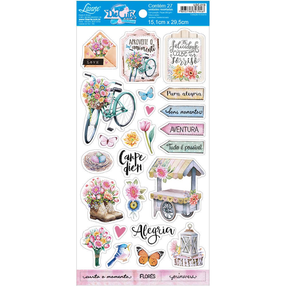 DIE CUTS LITOARTE - COLEÇÃO ENCANTO