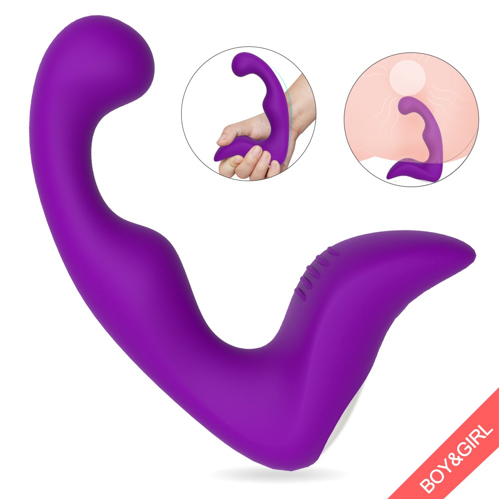 Vibrador e Massageador De Pr&oacute;stata Recarregavel Sem Fio Landy Silicone S010  | Shopee Brasil
