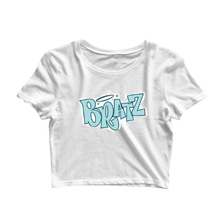 Cropped Manga Curta Feminino As Braba Bratz em Oferta na Shopee
