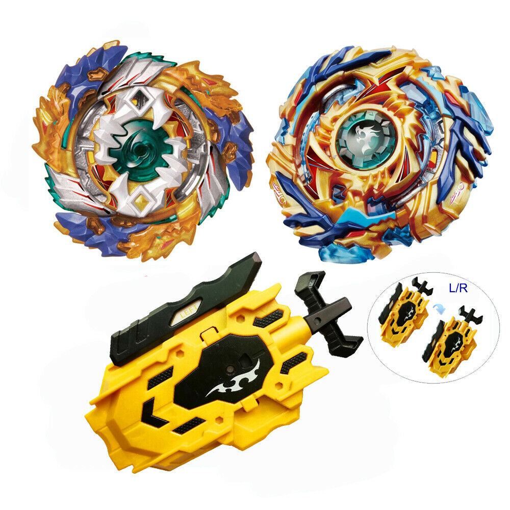 2X Burst Beyblade B-79 Drain Fafnir Game-122 Geist C/Battle LR Launcher