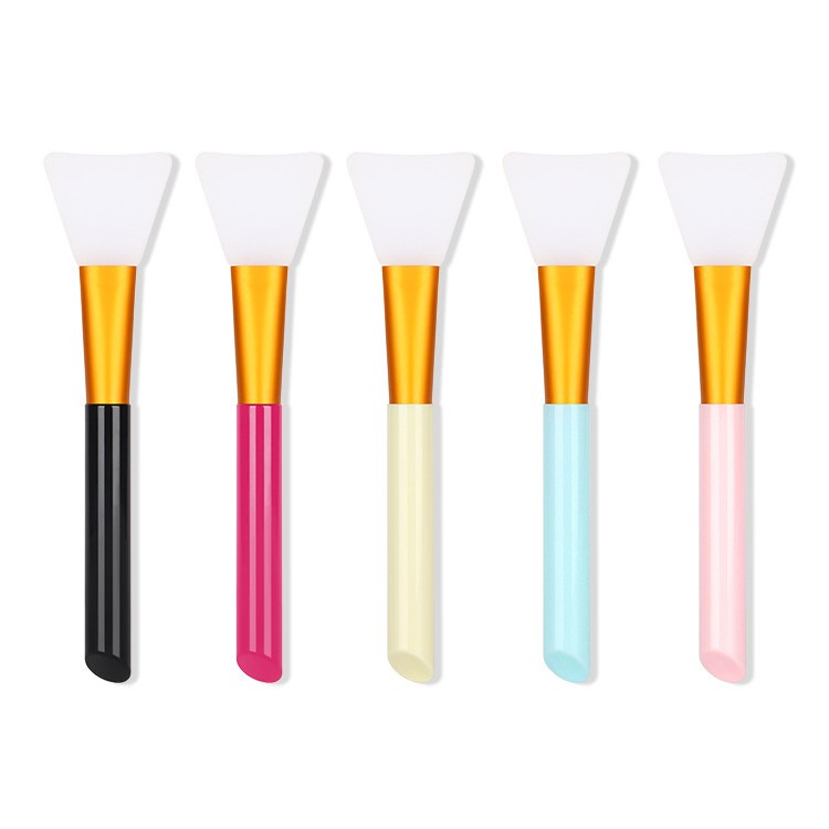 Pincel de silicone espatula para aplicar argila, mascara facial, skin care, creme, serum, base