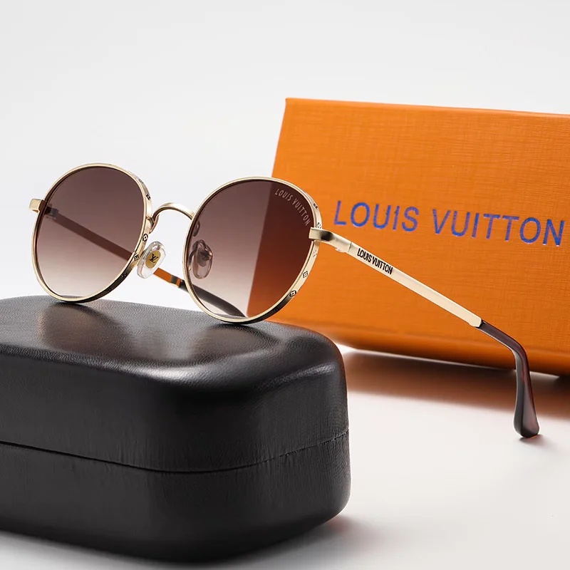 Mujer LOUIS VUITTON LV 1486 marca de lujo diseño de moda clásico estilo  millonario Retro gradiente lente gafas de sol gafas de sol