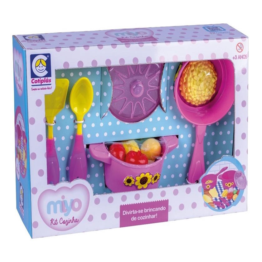 Brinquedo Miyo Kit Cozinha Cotiplas