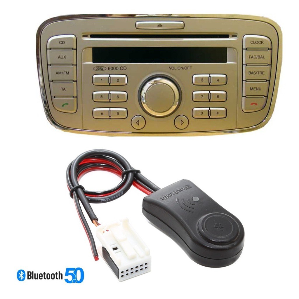 Interface Bluetooth Aux Para Radio Ford Focus Mk2 Mondeo Mk3
