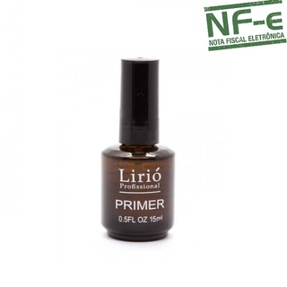 Primer Lirio Nao Acido 15ml Unhas De Gel Fibra Porcelana Manicure Alongamento