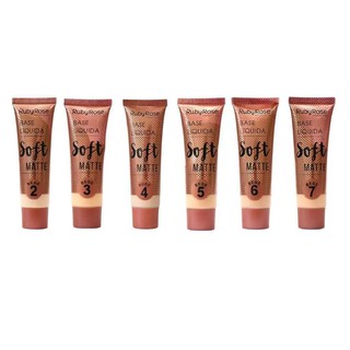 Base Líquida Soft Matte Bege Ruby Rose Hb-8050