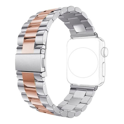 Pulseira Relogio Smartwatch 3 Elos Aço Inox Smartband