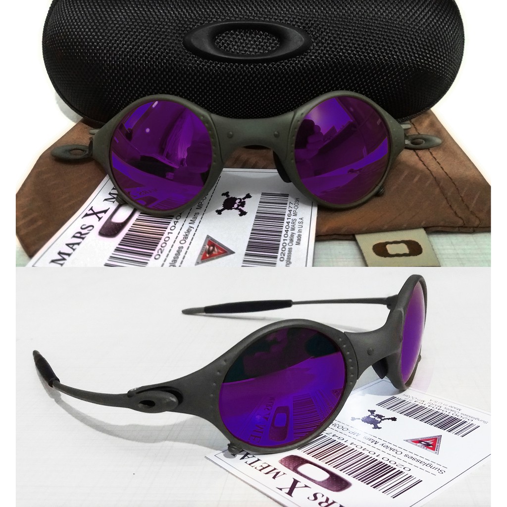 Oculos Juliet Xmetal Roxa Doble X em Promoção na Americanas