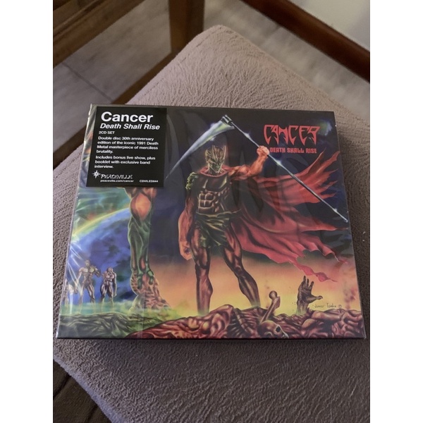 CD CANCER - Death Shall Rise - importado - duplo - Death Metal