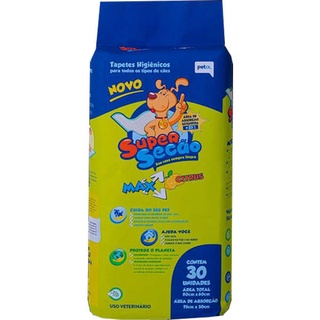 Tapete Higiênico Cães Super Secão Max Citrus Petix C/30 Unidades em Oferta na Shopee