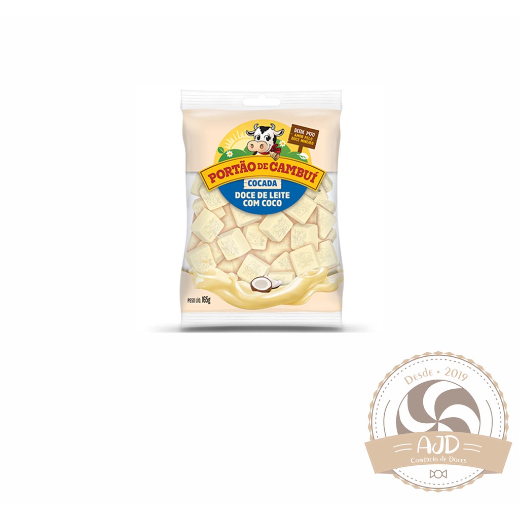 Doce De Leite Mineiro Sabor Cocada 165g - Portão De Cambuí
