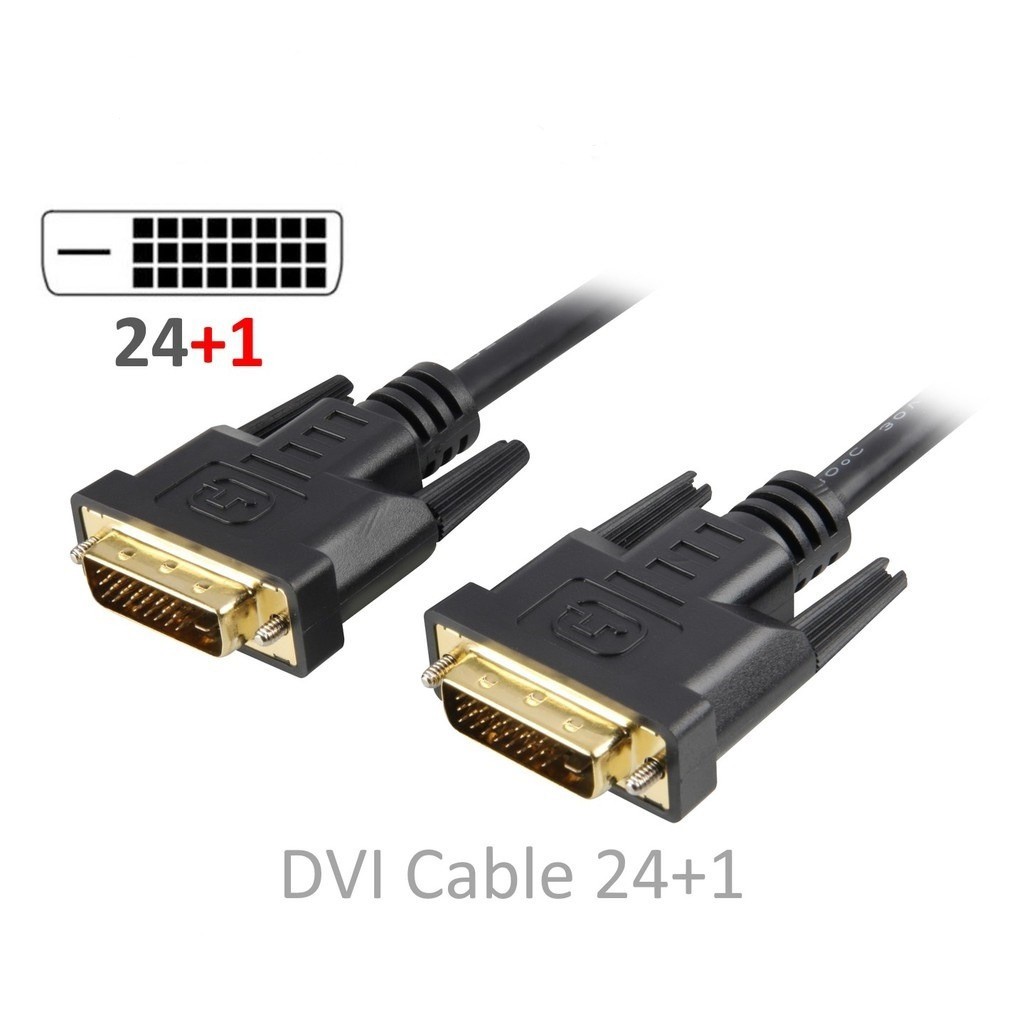 Cabo Dvi-d 24+1 Gamer 144Hz Compatível Monitor Acer Gn246hl = CABO DESENVOLVIDO PARA ALTO DESEMPENHO = BITOLA AWG ESPECIFICA = DVI-D DVI DIGITAL DUAL LINK 24 + 1 PINOS MACHO