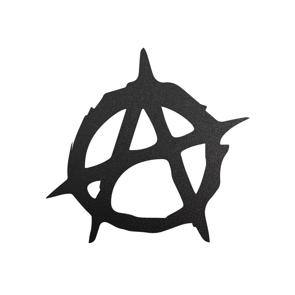 Adesivo Anarquia Rock