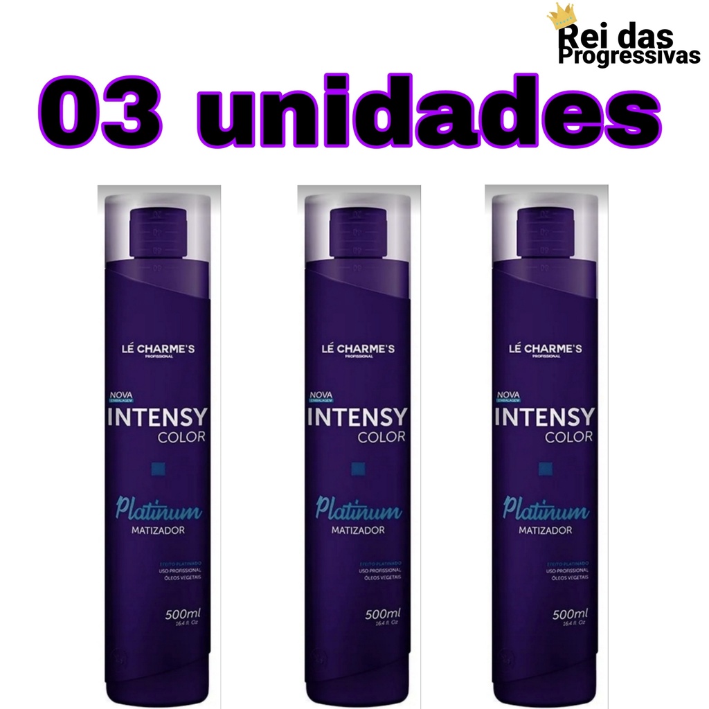 03 Matizadores Intensy Color 500ml Lé Charmes em Oferta na Shopee