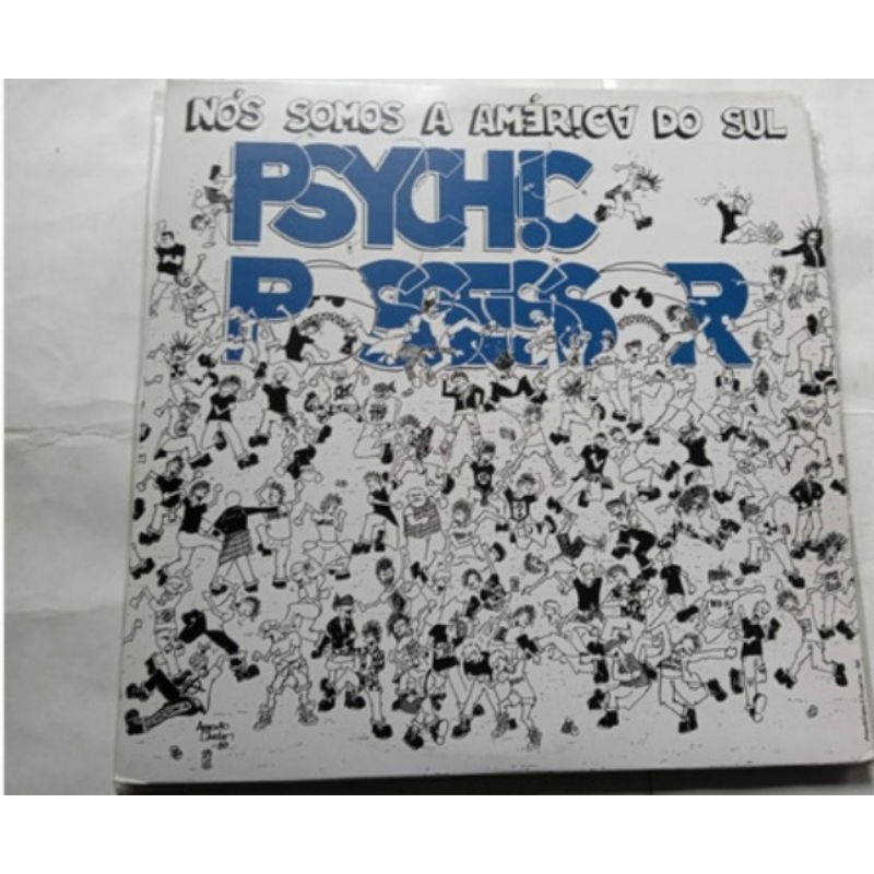 LP psychic possessor nós somos a América do Sul estado de novo Vinil e capa com encarte