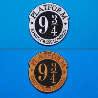 Patch Aplique Harry Potter Plataforma 9 3/4 - Bordado