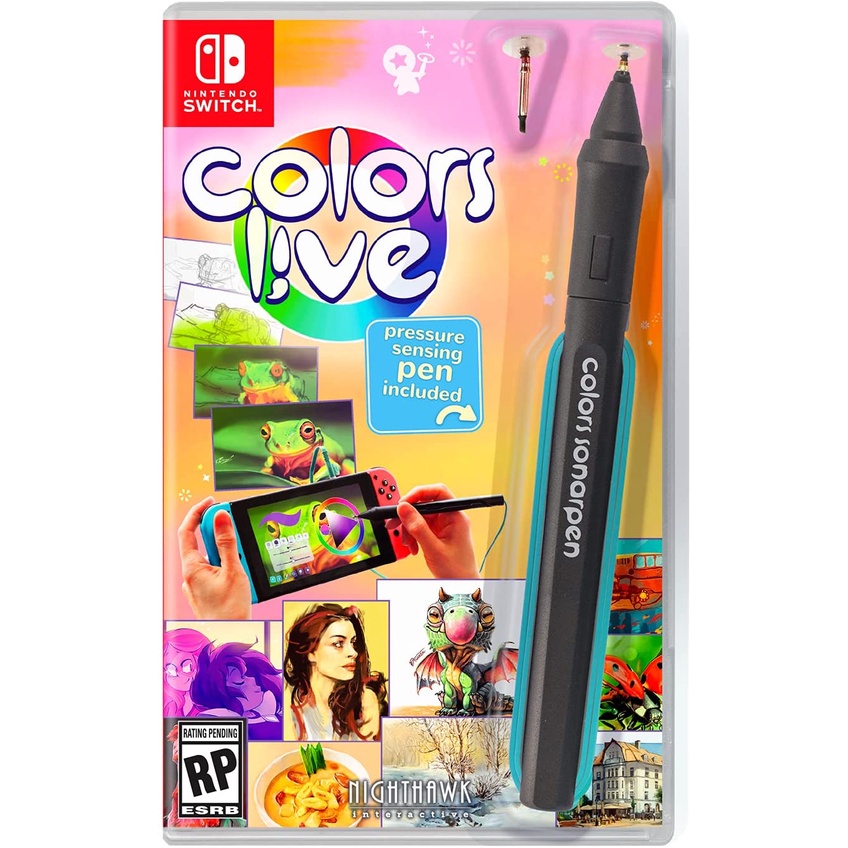 Colors Live With Pen Switch Midia Fisica