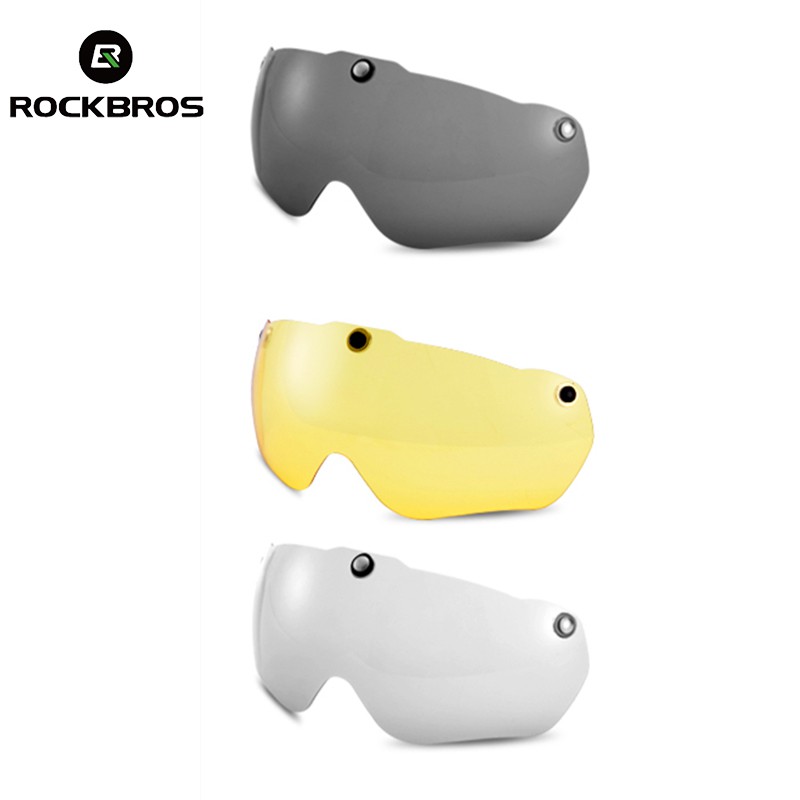 Rockbros Óculos Capacete Len Viseira Para Capacetes