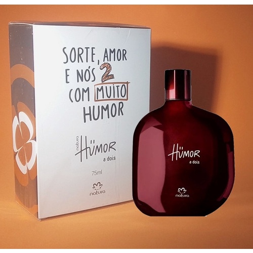 Perfume Natura Humor A Dois Colônia | Shopee Brasil