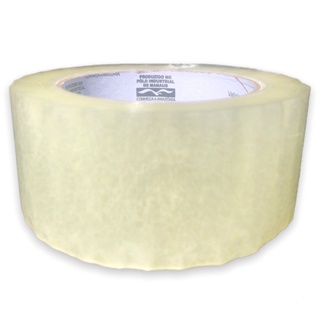 Fita Adesiva Transparente 45x100 mts Larga Resistente 1 rolo em Oferta na Shopee