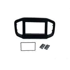 Moldura 2 Din Fiat Nova Strada 2020 2021 Preta