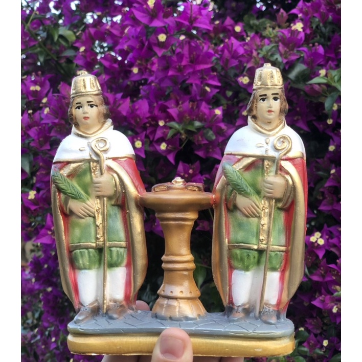 São Cosme e Damião 20cm em Oferta na Shopee