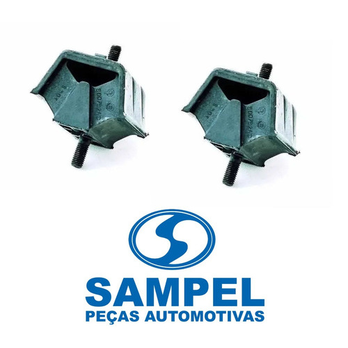 Par Calço Coxim Motor Omega / Suprema 3.0 4.1