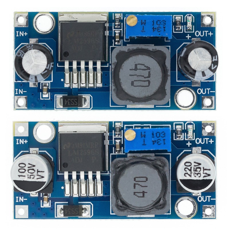 LM2596 LM2596S ADJ Módulo De Fonte De Alimentação DC-Step-down 5V/12V/24V Regulador De Tensão Ajustável 3A