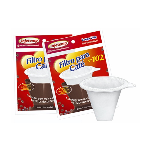 Filtro / Coador De cafe De Pano Sintetico 102