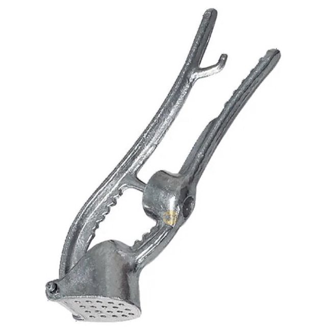 Espremedor Amassador de Alho 5 Utilidades Aluminio Fundido Pratico 5 Em 1 Profissional