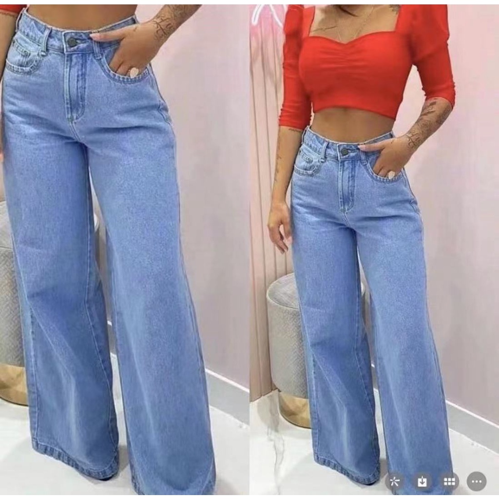 Calça Mom Jeans Plus Size 46 ao 56 Super Estilosa Destroid Desfiado