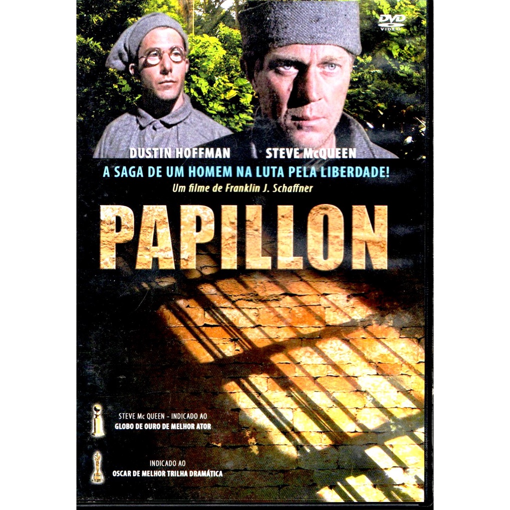 DVD - PAPILLON - Steve MacQueen e Dustin Hoffman