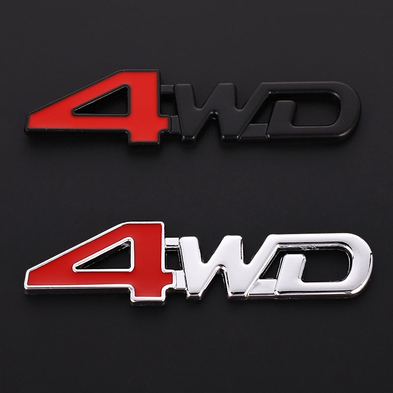3D 4X4 Emblema Do Metal Adesivo 4WD Decalques Para Honda Mitsubishi ASX Outlander Lada CRV Accord Civic Suzuki Grand Vitara Swift em Oferta na Shopee