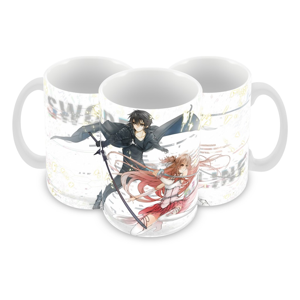 Caneca Sword Art Online De Polímero Personalizado Modelo 2