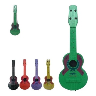 1 UNIDADE VIOLÃO DE PLASTICO INFANTIL 4 CORDAS