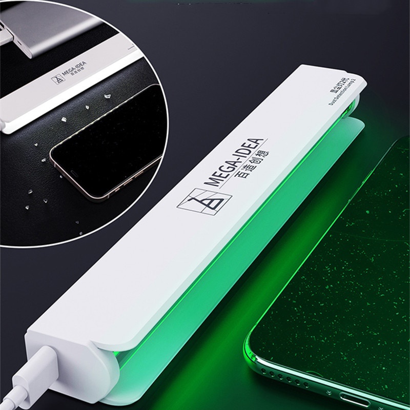 Qianli MEGA-IDEA Tela LCD Reparação Lâmpada De Poeira Impressão Digital Scratch Screen Changer Exibição Para Telefone Mó em Oferta na Shopee