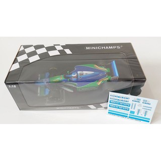 F1 BENETTON FORD B194 VERSTAPPEN 1994 Hockenh 1/18 MINICHAMPS 180940906 formule1