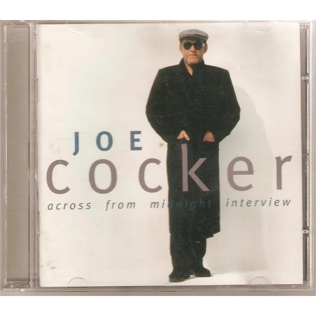 Cd Joe Cocker - Across From Midnight Interview ( Holanda ) CAPITOL 1997