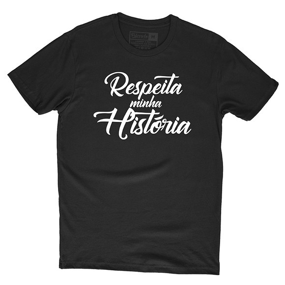 Camiseta Masculina Esporte Profissão em Gerral Futebol Respeita Minha História Camisa CR7 MESSI