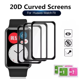 20D Filme Protetor De Tela De Cobertura Total Para Relógio Huawei watch Fit 2/mini/Honor ES/band 7 6 6