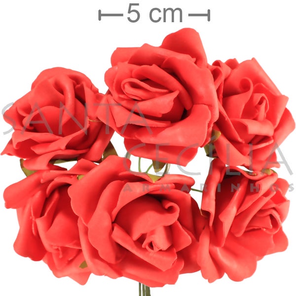 Rosa EVA M Ref. 0002 - 6 Unid em Oferta na Shopee