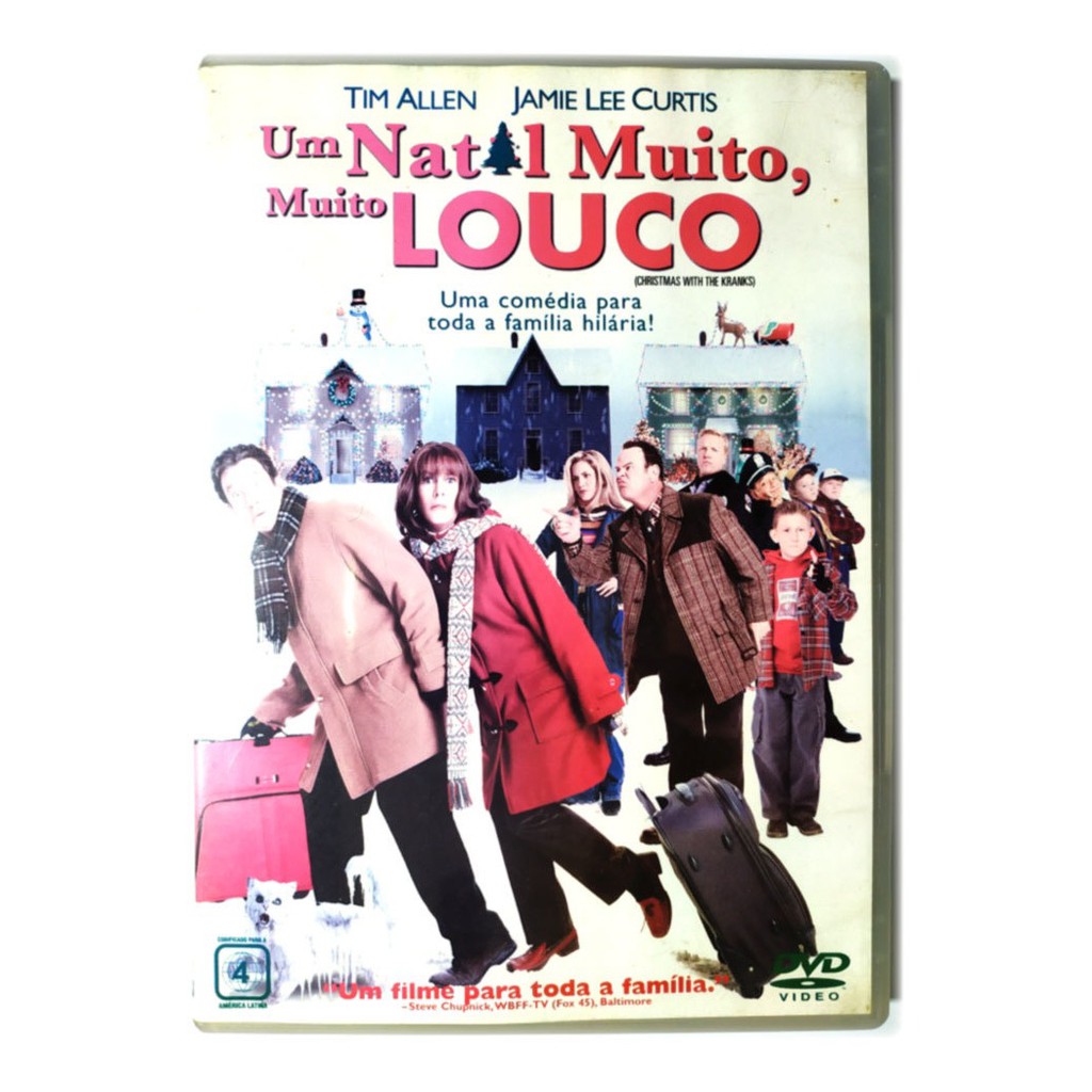 Dvd Um Natal Muito Muito Louco Tim Allen Jamie Lee Curtis Or Shopee Brasil