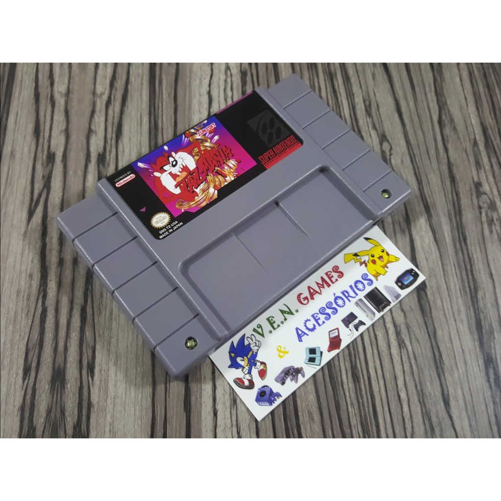 TAZ MANIA P/ SUPER NINTENDO + GARANTIA!!!!!!