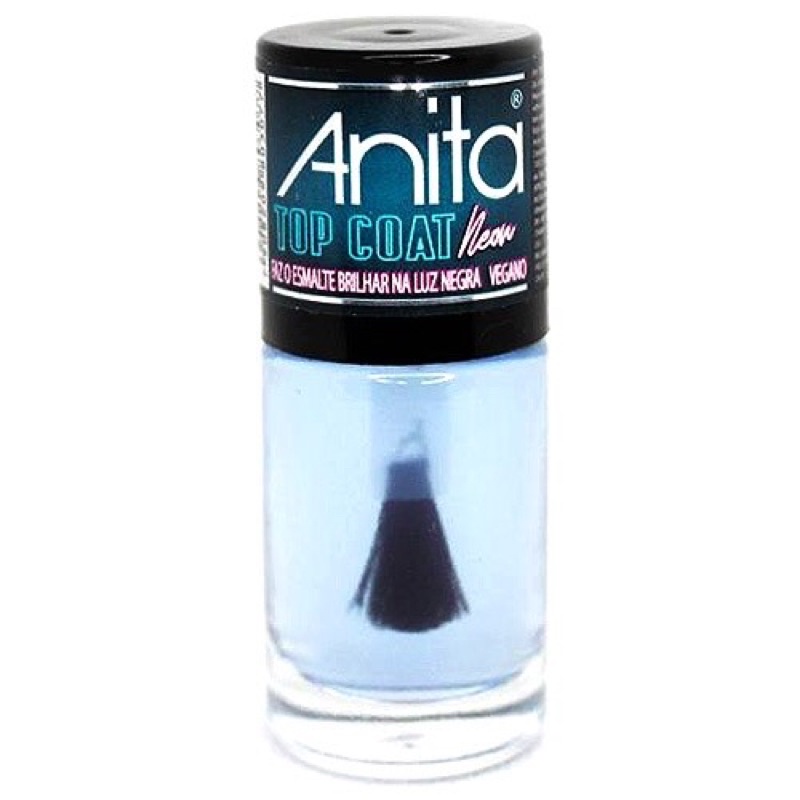 Esmalte Anita Top Coat Neon 10ml Shopee Brasil