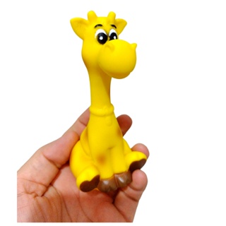 Brinquedo Infantil Menina Menino  Mordedor Girafinha Hora Banho Bebê Vinil Macio Fofinho Girafa Baby em Oferta na Shopee