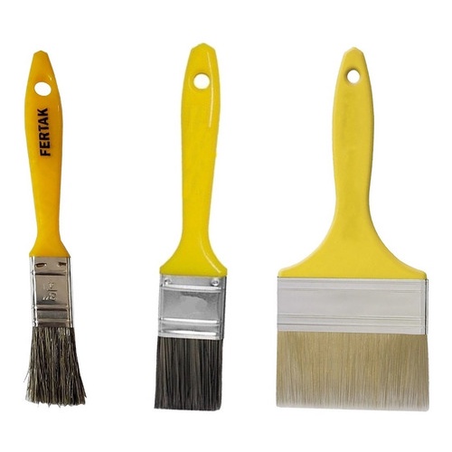 Pincel Trincha Multiuso Para Pintura Limpeza Fertak | Shopee Brasil