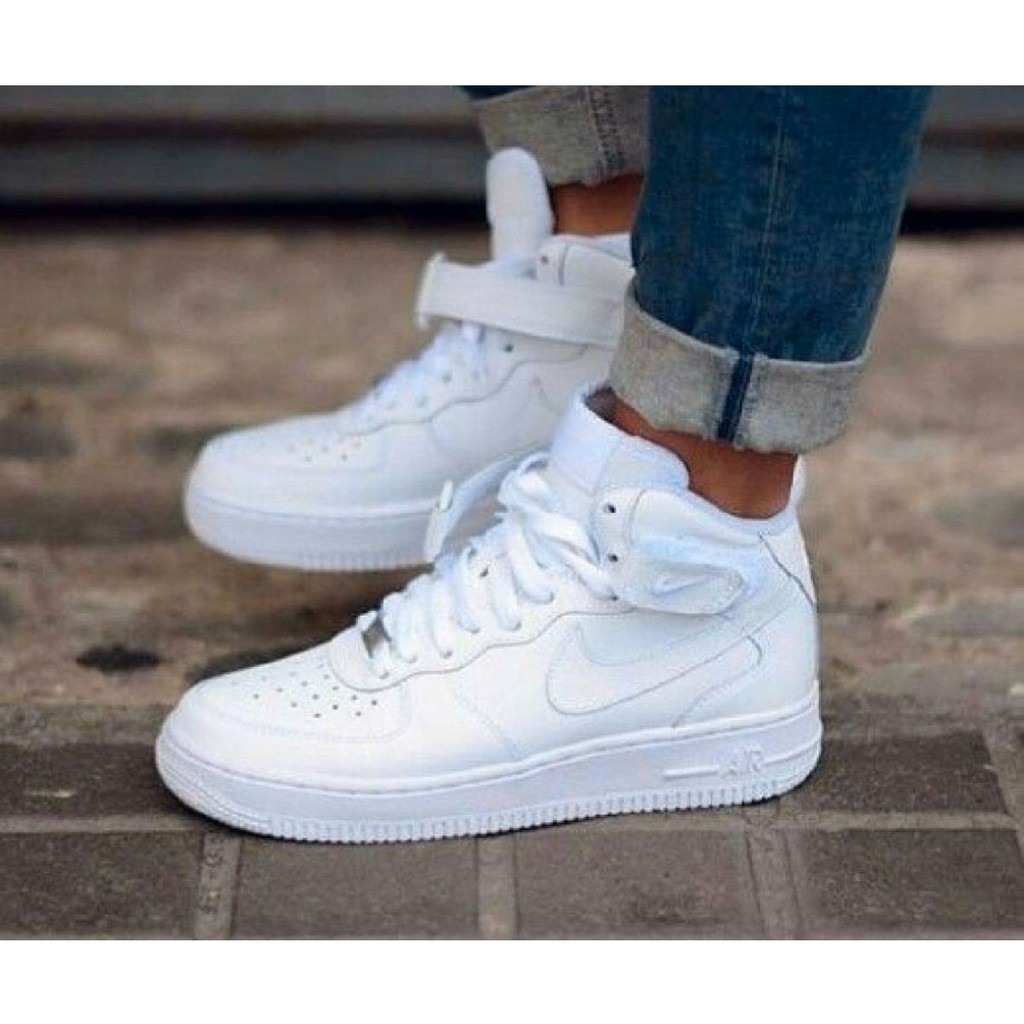 Bota nike air force 1 supreme cano alto sale