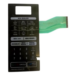 Membrana Teclado Microondas LG Ms3049l / La Ms 3059l / La