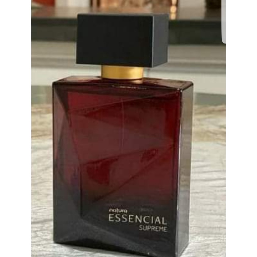 Perfume Natura, Essencial Supreme, Amadeirado Intenso, Masculino | Shopee  Brasil