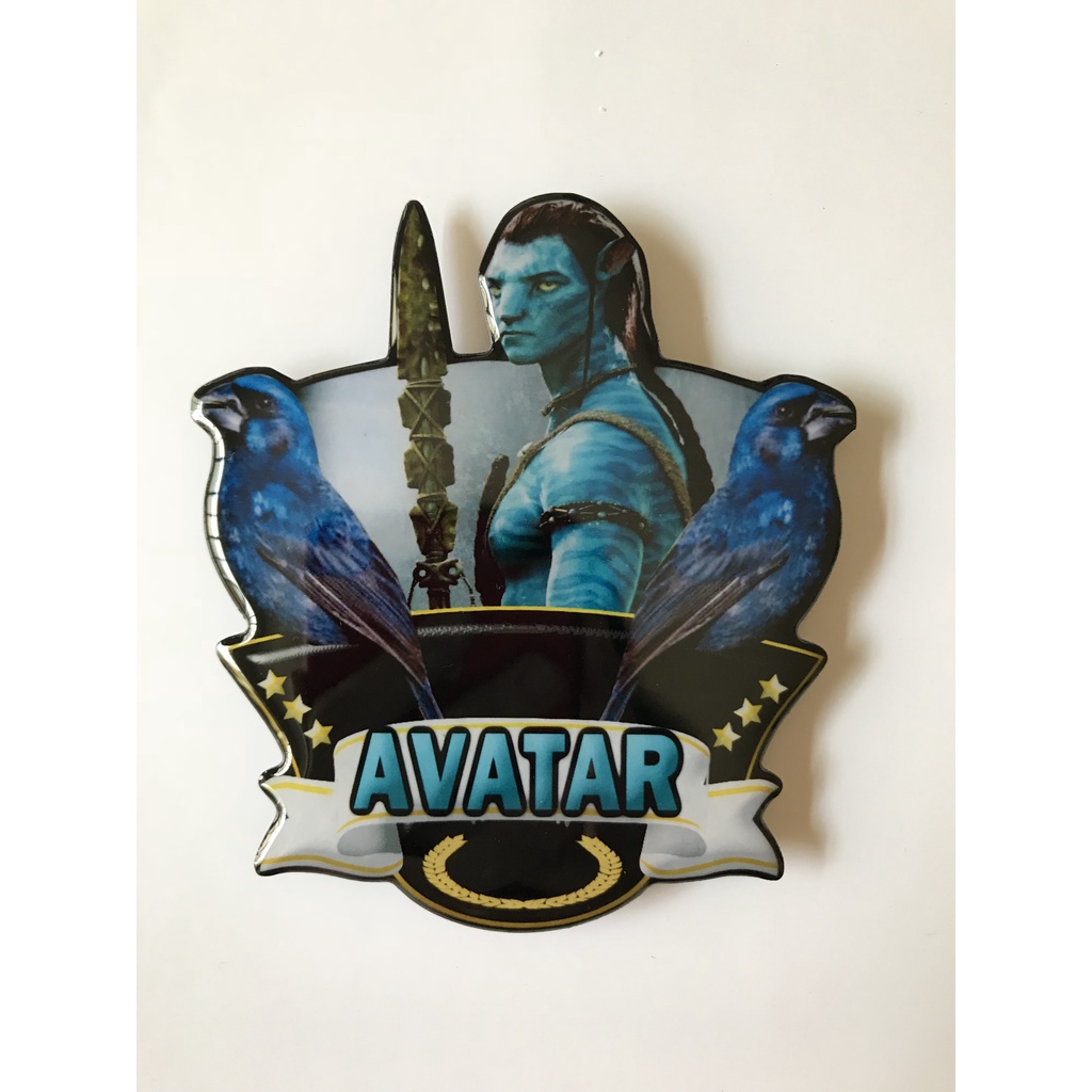 Placa personalizada para gaiola de pássaros lisas e resinadas Avatar azulão e todas espécies de aves